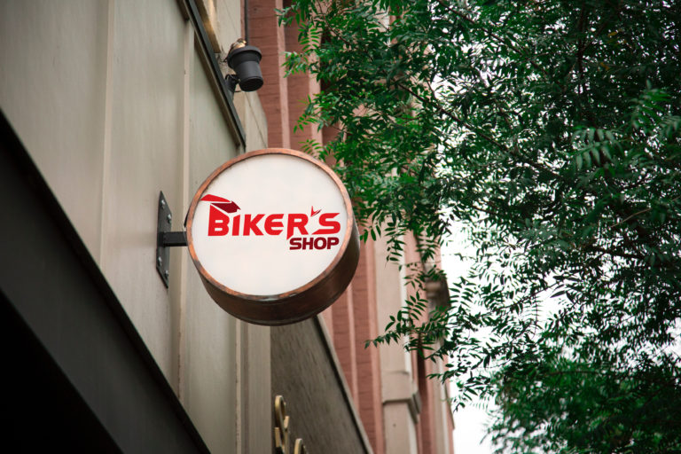 Biker's Shop Logo - Ekona Creative