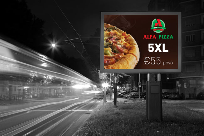 Alfa Pizza Outdoor 2020 - Ekona Creative